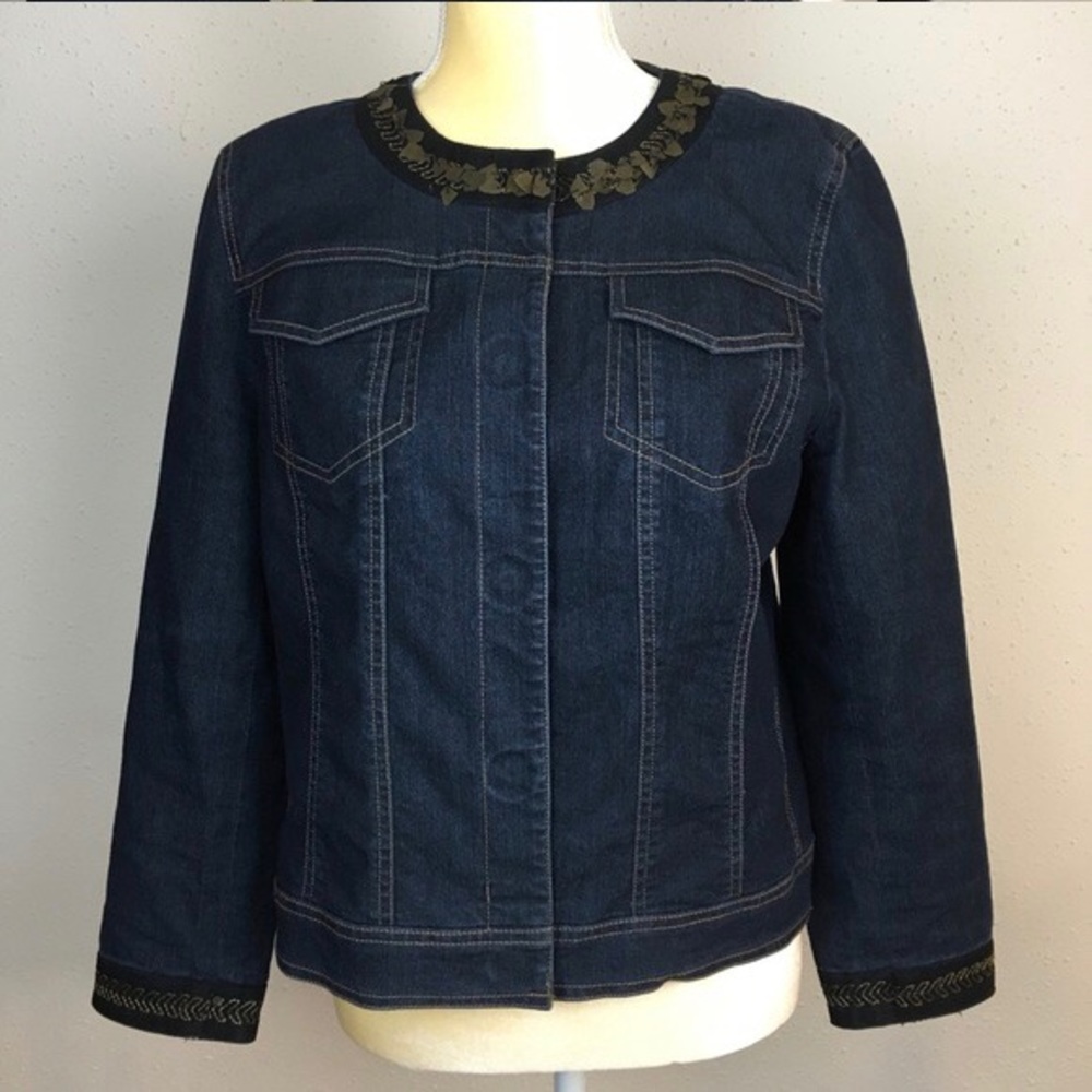 Focus 2000 Embellished Denim Jacket